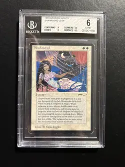 Shahrazad | MTG Magic Arabian Nights | BGS Beckett Graded 6 (9|5.5|6|6.5) - Image 1