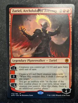 Zariel Archduke of Avernus - Adventures in the Forgotten Realms (MTG) - Image 1