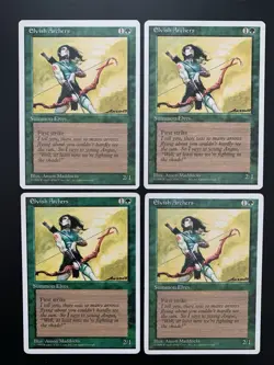 MtG | 4x Elvish Archers | Fourth Edition | Magic the Gathering | *Kult - Image 1