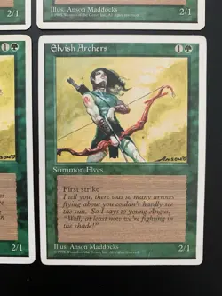 MtG | 4x Elvish Archers | Fourth Edition | Magic the Gathering | *Kult - Image 5