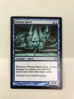 Diviner Spirit MTG Magic the Gathering Card NM Near Mint Commander 2013 - Image 1