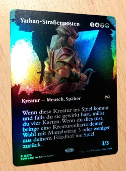 Mtg Magic: # FOIL # Yathan-Strassenposten / Roadwatcher, DEUTSCH, Reanimation - Image 1