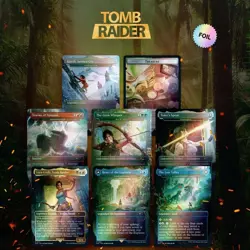 Mtg Secret Lair Tomb Raider Foil Edition Magic The Gathering sealed Eng - Image 3