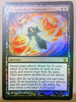 Foil Neverending Torment - Saviors of Kamigawa - Magic: The Gathering - Image 1