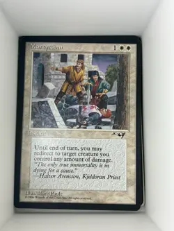 Martyrdom (B) - Alliances - Magic the Gathering MTG. M6 - Image 1