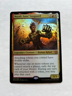 1x FOIL NEYALI, SUN'S VANGUARD - Commander - MTG - Magic the Gathering - Image 1