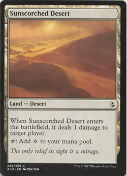 Sunscorched Desert C Amonkhet 249 - LP MTG - Image 1