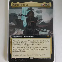 Annie Joins Up - Extended Art - NM - Outlaws of Thunder Junction OTJ - MTG - Image 1