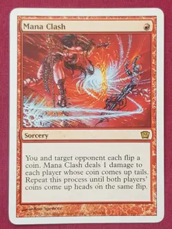Magic The Gathering NINTH EDITION MANA CLASH red card MTG - Image 1
