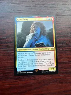 1x RIVER SONG - Doctor Who - MTG - Magic the Gathering - Image 1