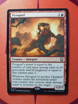 Pyrogoyf - Modern Horizons 3 Commander - NM - MTG - Magic: The Gathering - Image 1