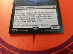 Archon of Cruelty MTG NM Regular Card, Commander Modern Horizons 3 - Image 2