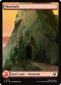 Mountain (0295) [Avatar: The Last Airbender] Foil Near Mint - Image 1