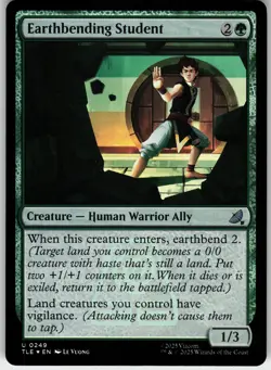 EARTHBENDING STUDENT 249 AVATAR: THE LAST AIRBENDER: ETERNAL-LEGAL FOIL LP - Image 2