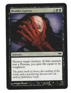 Death's Caress 59/158 Dark Ascension Magic The Gathering MTG - Image 1