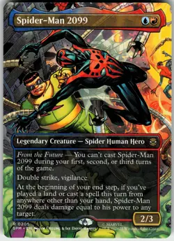 SPIDER-MAN 2099 (0205) (BORDERLESS) 205 MARVEL'S SPIDER-MAN RARE 2025 LP - Image 2