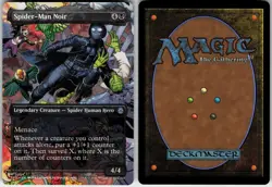 SPIDER-MAN NOIR (BORDERLESS) 204 MARVEL'S SPIDER-MAN UNCOMMON 2025 LP - Image 1