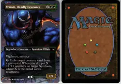 VENOM, DEADLY DEVOURER (BORDERLESS) 22 MARVEL'S SPIDER-MAN: ETERNAL-LEGAL LP - Image 1