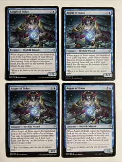 4x Mtg War Of The Spark Augur Of Bolas NM Magic The Gathering - Image 1