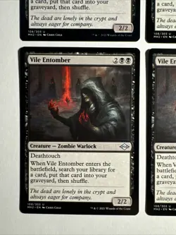 4x Mtg Modern Horizons 2 Vile Entomber NM/M Magic The Gathering - Image 2