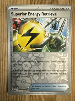 Superior Energy Retrieval - 189/193 - Reverse Holo - Pokemon Paldea Evolved - NM - Image 1