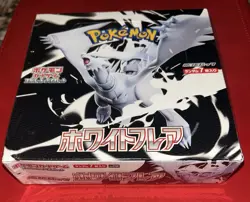 SEALED - Pokemon White Flare Booster Box Japanese (20 Packs) - Image 1