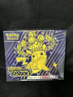 Pokemon TCG Surging Sparks ETB Elite Trainer Box - New & Factory Sealed - Image 1