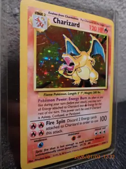 Pokemon TCG Charizard Base Set 4/102 Holo 1999-2000 Wizards Base Set... - Image 5
