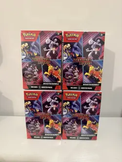 Destined Rivals Booster Bundle Pokemon Scarlet & Violet Lot Of 4 - Image 1