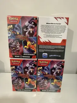 Destined Rivals Booster Bundle Pokemon Scarlet & Violet Lot Of 4 - Image 2