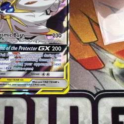 Pokemon TCG Solgaleo & Lunala Tag Team GX Rare Cosmic Eclipse 75/236 NM 2019 - Image 2