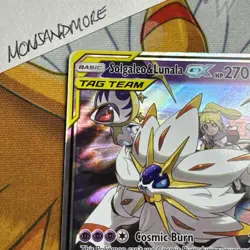 Pokemon TCG Solgaleo & Lunala Tag Team GX Rare Cosmic Eclipse 75/236 NM 2019 - Image 4