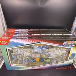 Pokemon Lucario Ex Tyranitar Ex Premium Collection Sam's Club Exclusive Lot Of 4 - Image 1