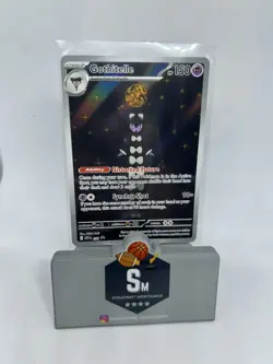 Pokemon TCG - Gothitelle IR / AR SVP 211 Black Star Promo White Flare - Image 1