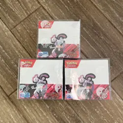 Destined Rivals Booster Box 36 Packs Factory Sealed + Plastic Case Pokemon TCG - Image 1