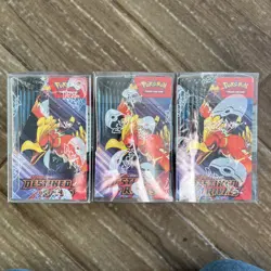 Destined Rivals Booster Box 36 Packs Factory Sealed + Plastic Case Pokemon TCG - Image 3