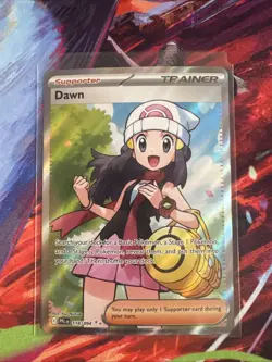 2025 POKEMON PFL EN-PHANTASMAL FLAMES 118 DAWN ULTRA RARE - Image 1