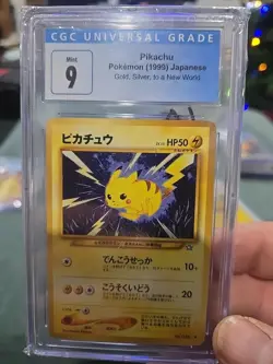 7 PSA CGC Graded Pokemon Lot Of Pikachu - Image 3