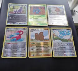 6x Vintage Reverse Holo Pokemon Karten Sammlung | DE | Versch. Sets | Mit Selten - Image 3