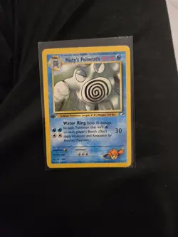 Misty’s Poliwrath 1st Edition - 31/132 - Rare - Gym Heroes - Pokemon TCG - Image 5