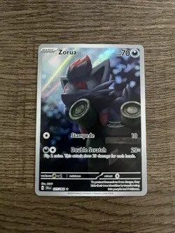 Zorua 075/064 Sv: Shrouded Fable Holo Pokemon TCG Illustration Rare - NM - Image 1