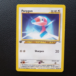 Porygon 78/105 [1st Edition] - Pokemon TCG Vintage Neo Destiny - LP - Image 1
