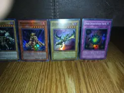Vintage/Modern Yu-Gi-Oh Tcg Card Lot Of 5 Holos Check Photos - Image 3
