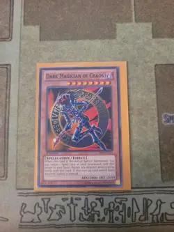 YUGIOH DARK MAGICIAN OF CHAOS BP02-EN023 BLACK RARE 1ST ED NM - Image 1