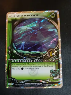 Yu Yu Hakusho TCG CCG Epic Showdown TU2 Spirit Pack 2 Near Mint Card - Image 1