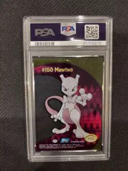 PSA 10 Mewtwo Clear Card 2000 Topps Pokemon - Image 2