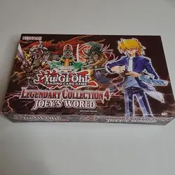 Box And 4x Game Boards Only YuGiOh! Legendary Collection 4 Joey's World No Cards - Image 1
