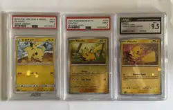 Pokemon Pikachu Graded Card Lot - Image 1