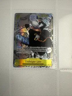 One Piece Card Trafalgar Law Manga Alt Art OP10-119 Royal Blood English - Image 1