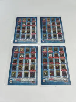 Yu-Gi-Oh! GX Cards McDonald's Promotional Set 2 - Checklist Lot Of 4 2004 - Image 2
